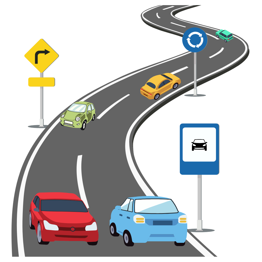 Smart road network in Dholera smart city