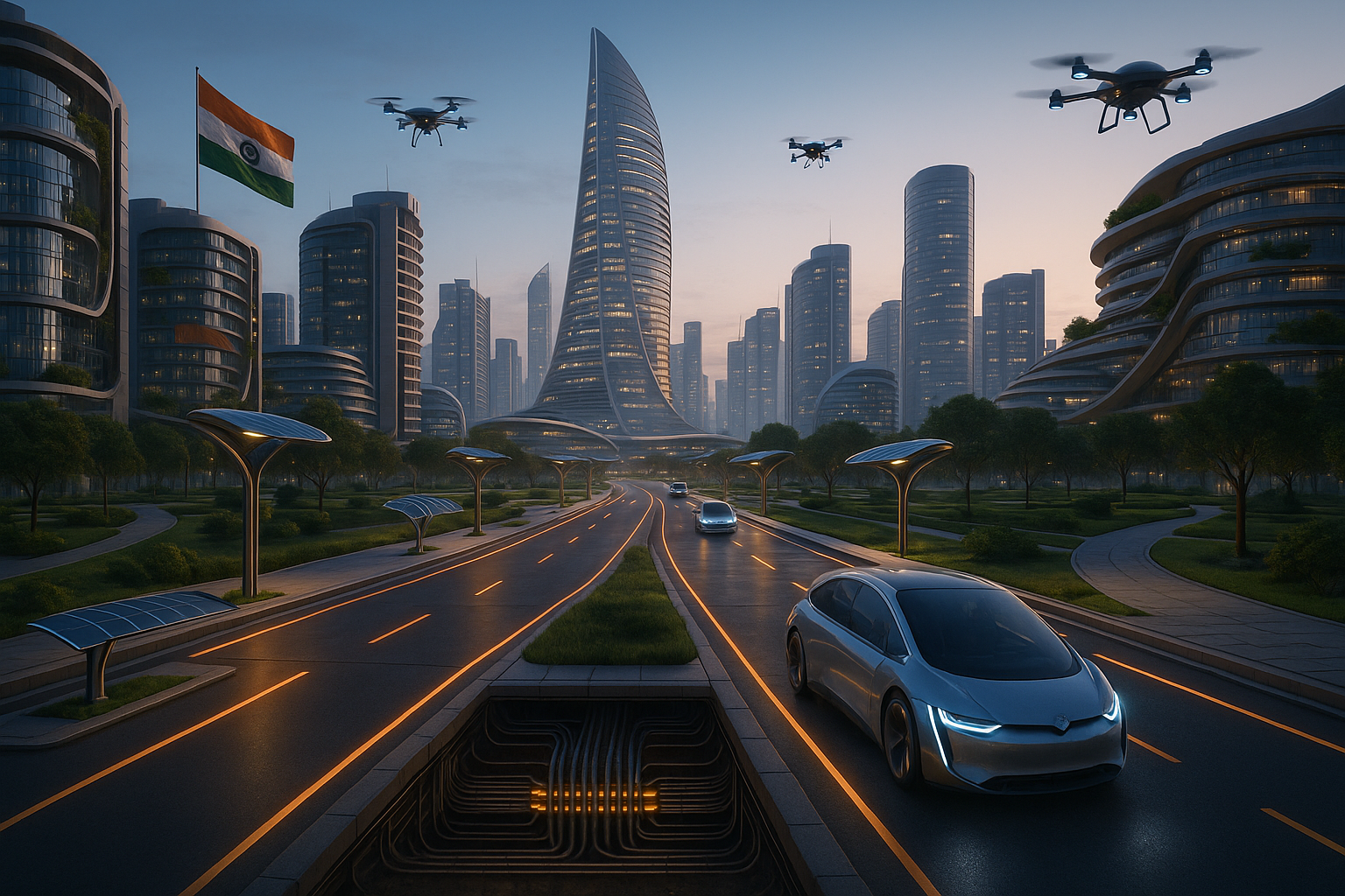 Investment plots in Dholera smart city zone